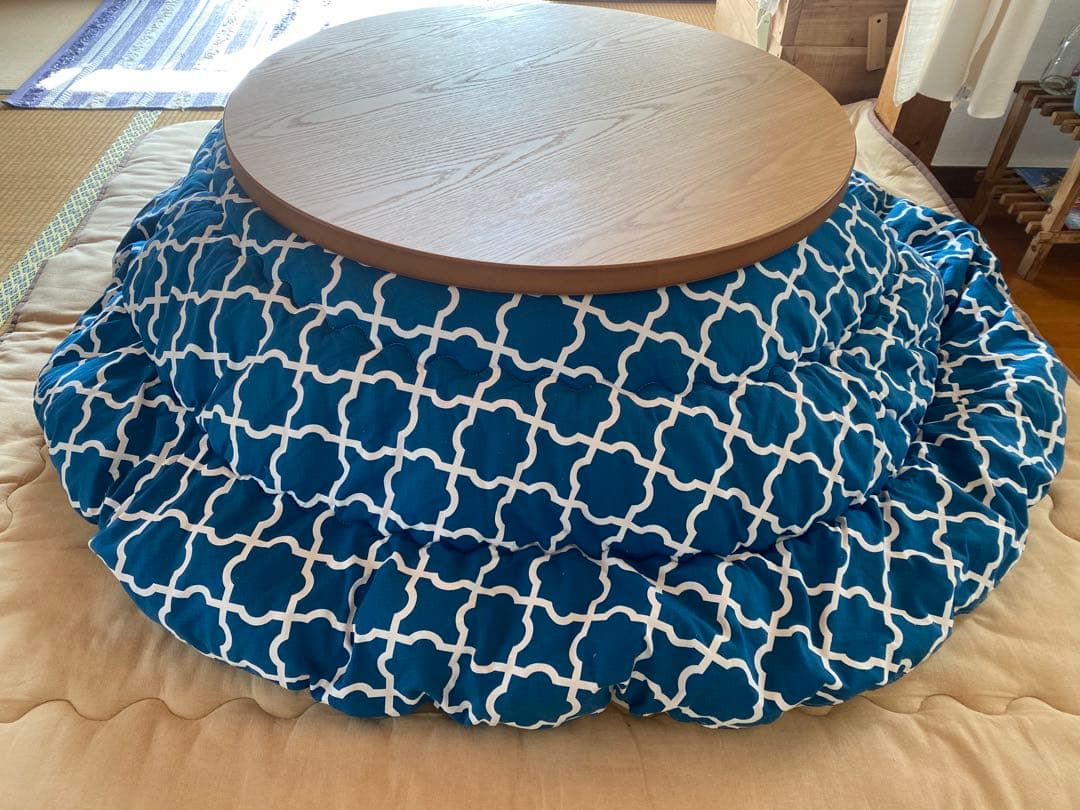 こたつ布団(テーブルは無。)(クリーニング済)