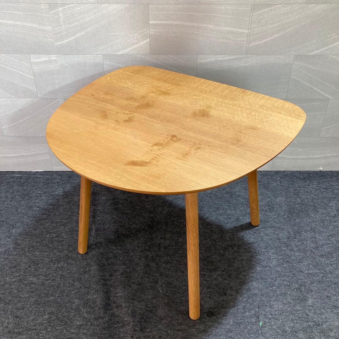 飛騨産業 コブリナ ダイニング テーブル 変形 丸み 天然木 d2671