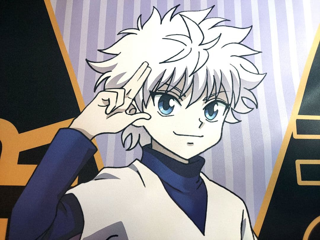 HUNTER×HUNTER×アニメイトカフェ 第6弾 タペストリー キルア