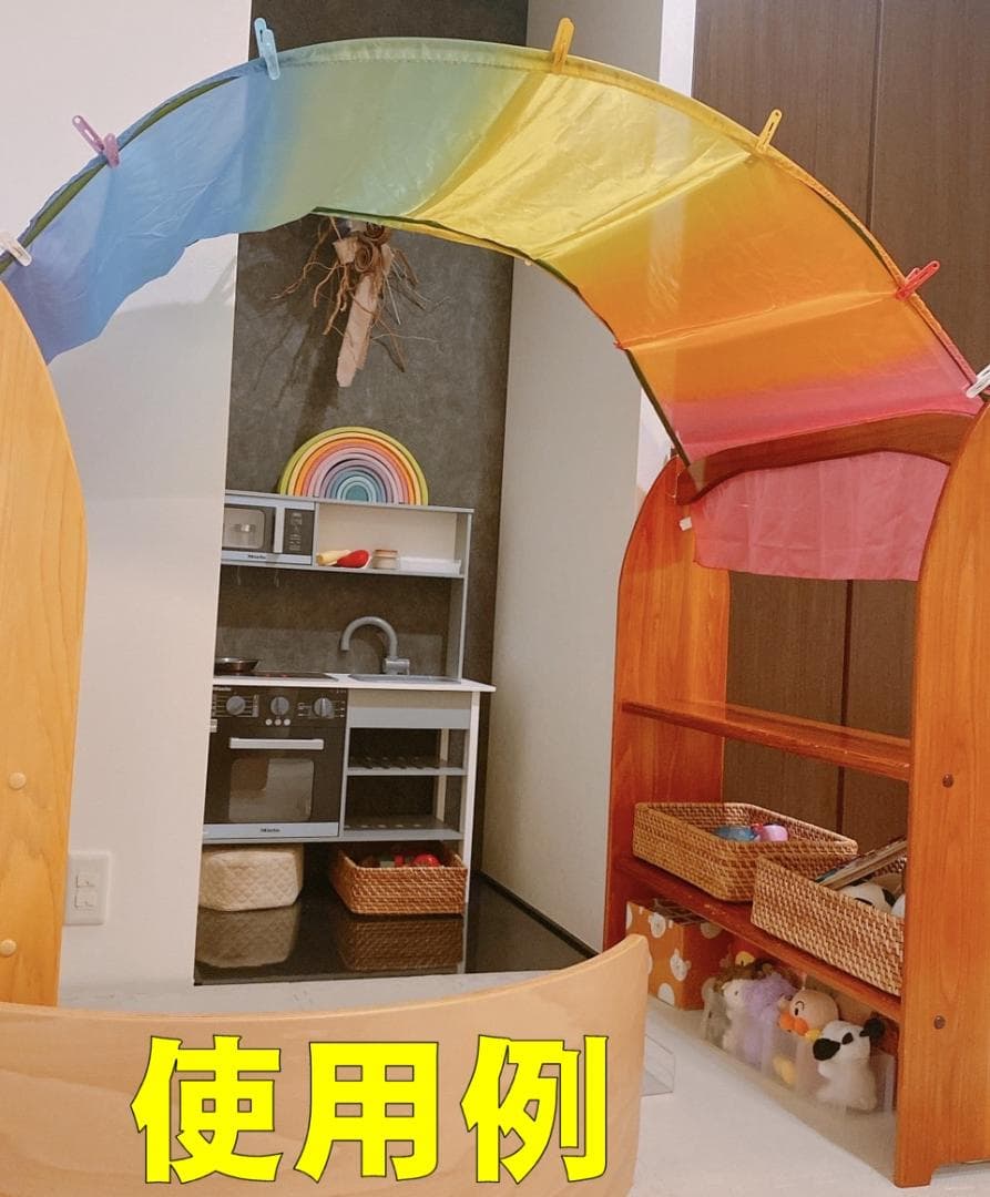 シュタイナー ついたて ハンドメイド （パイン）(4/4) 1