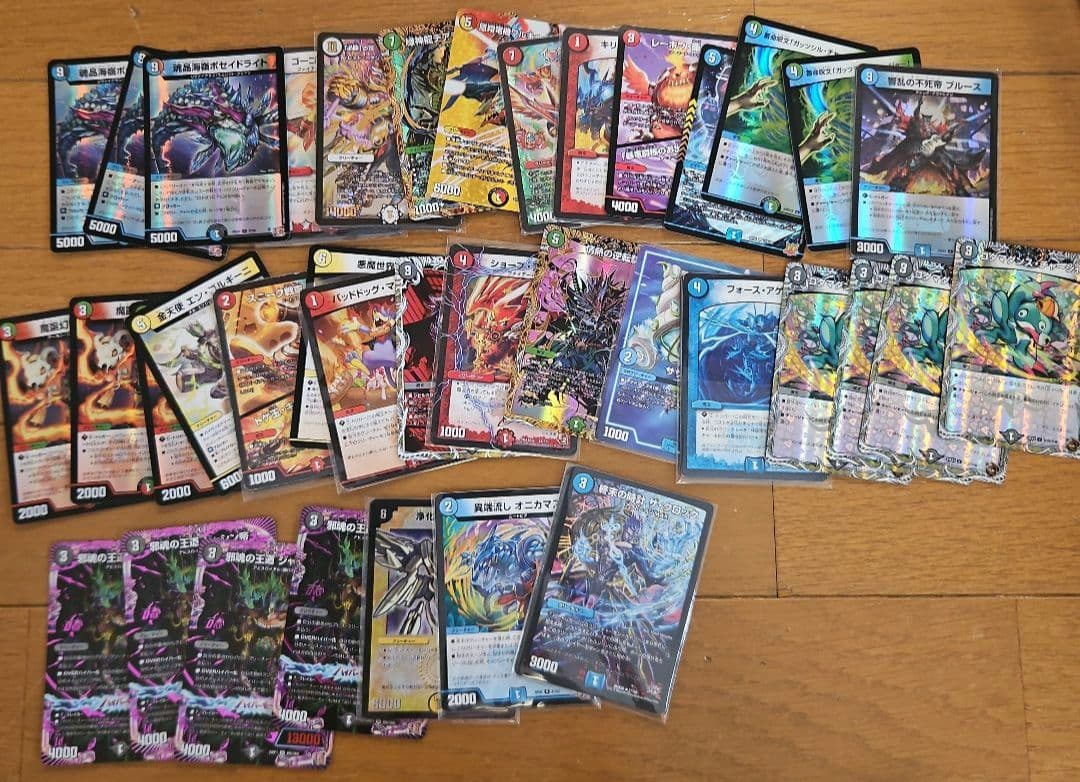 計20.3kg！　引退品まとめ売り　スリーブ&デッキケース付き　マルル　ゼナーク