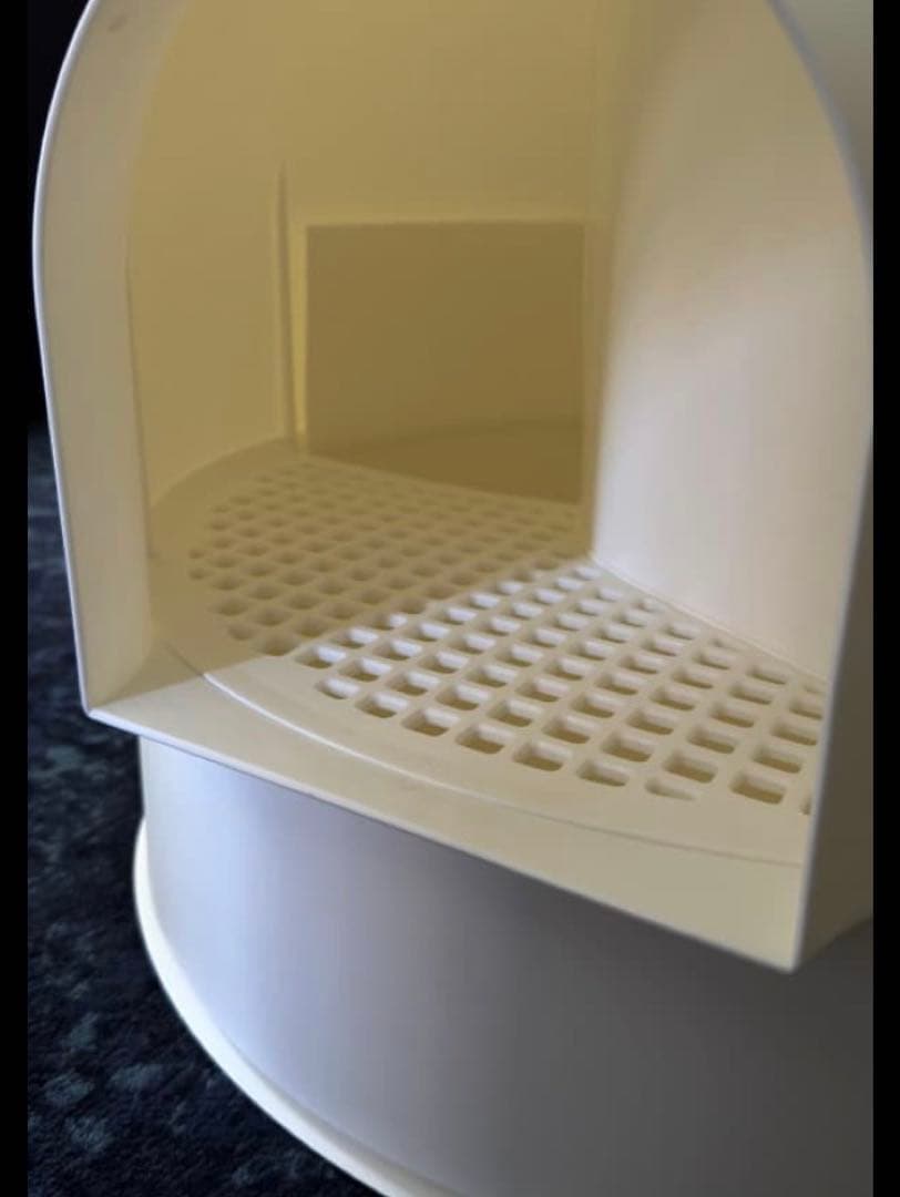 pidan 猫用 トイレ スノードーム&トイレマットセット