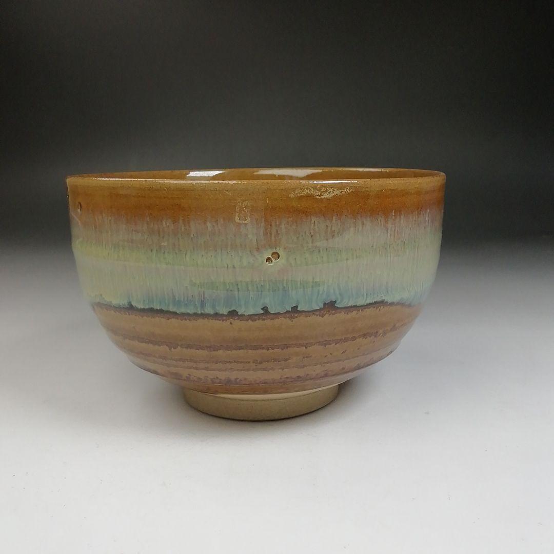 Ｗ５４　茶碗　『高取　茶碗』『亀井味楽 造』　共箱　抹茶碗　茶道具