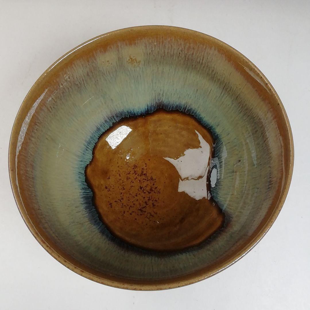 Ｗ５４　茶碗　『高取　茶碗』『亀井味楽 造』　共箱　抹茶碗　茶道具