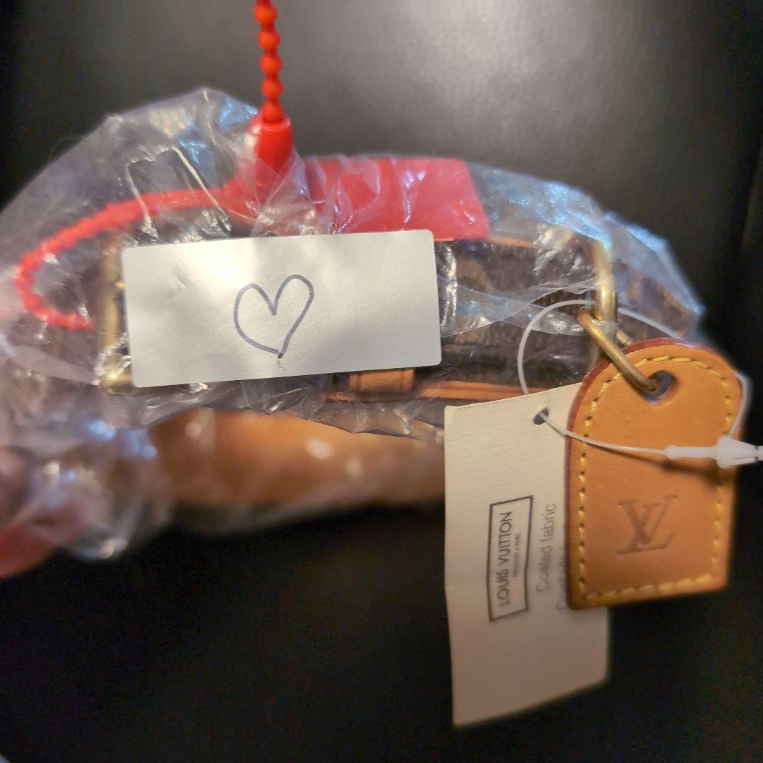 Louis Vuitton ルイ・ヴィトン 大型犬用首輪 モノグラム