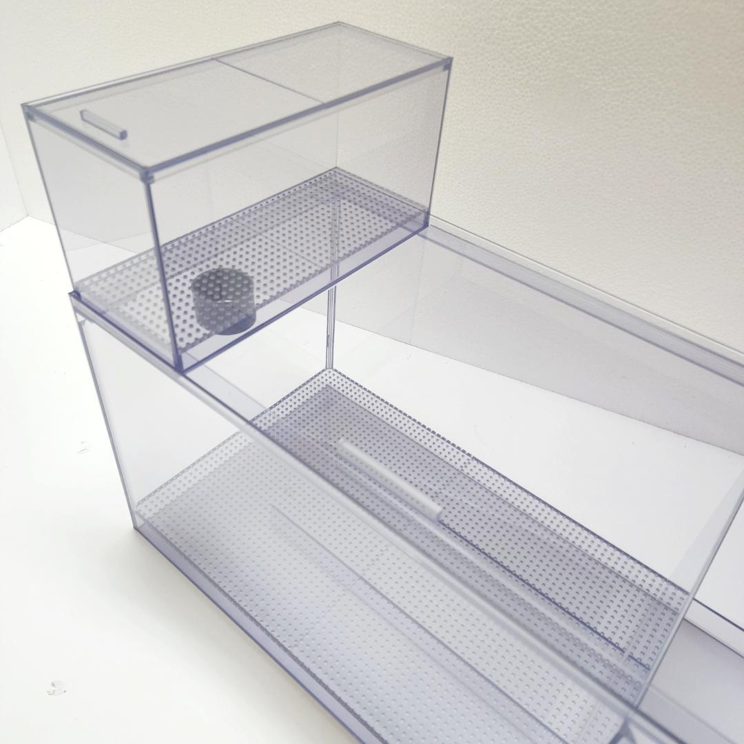 □国産2層式濾過槽□500×300×300h□オーバーフロー水槽用□