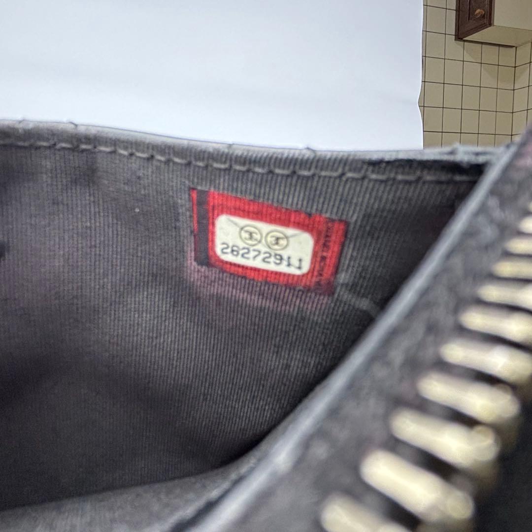 CHANEL シャネル　フラグメントケース　ケース　ラムスキン