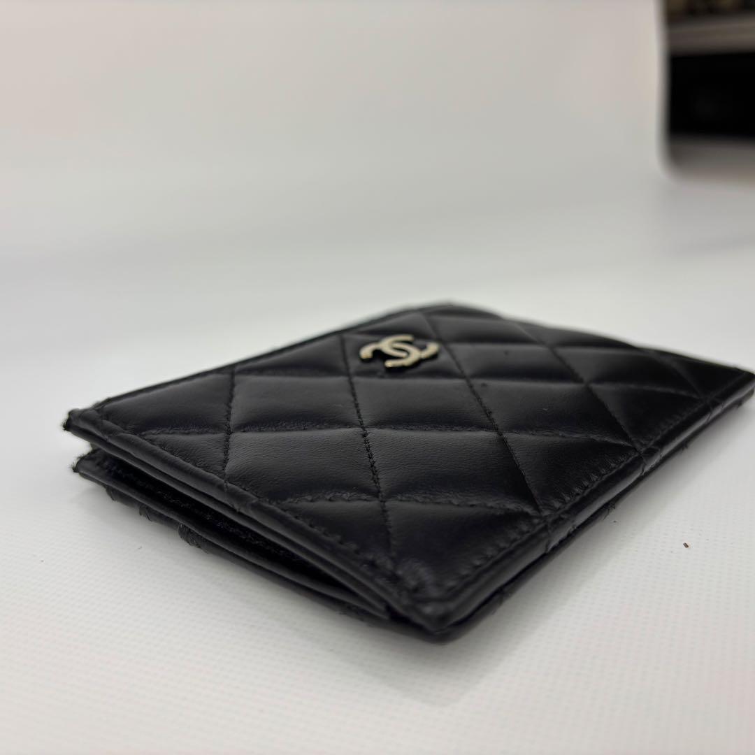 CHANEL シャネル　フラグメントケース　ケース　ラムスキン