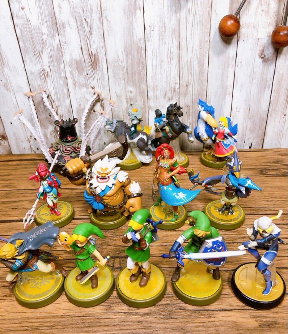 ゼルダの伝説Aティアキンブレワイアミーボ amiibo13体セットリンク英傑