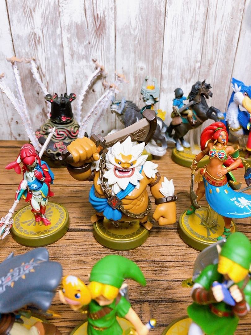 ゼルダの伝説Aティアキンブレワイアミーボ amiibo13体セットリンク英傑