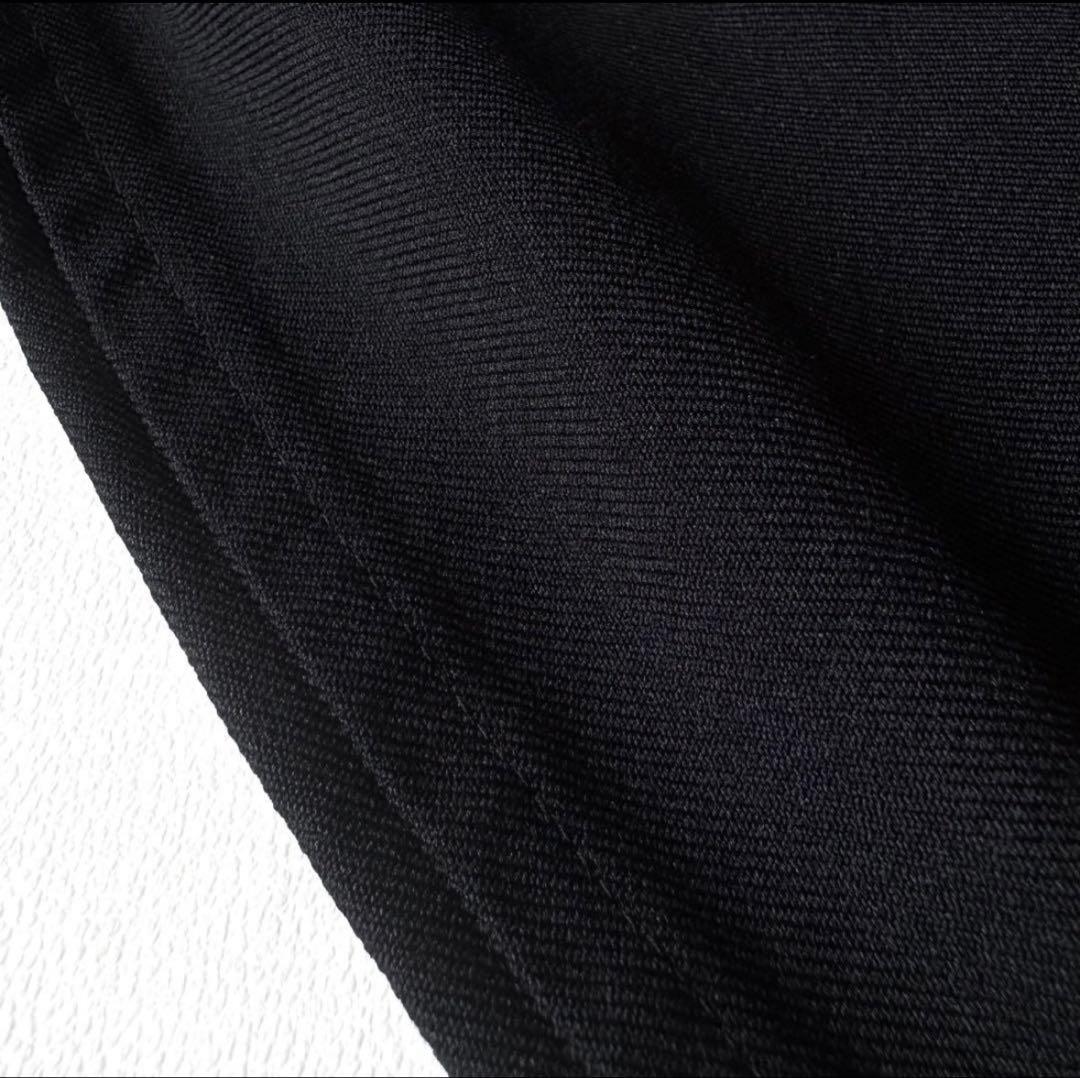 ブラック コムデギャルソン ポリ縮 寅壱パンツ バルーンパンツ