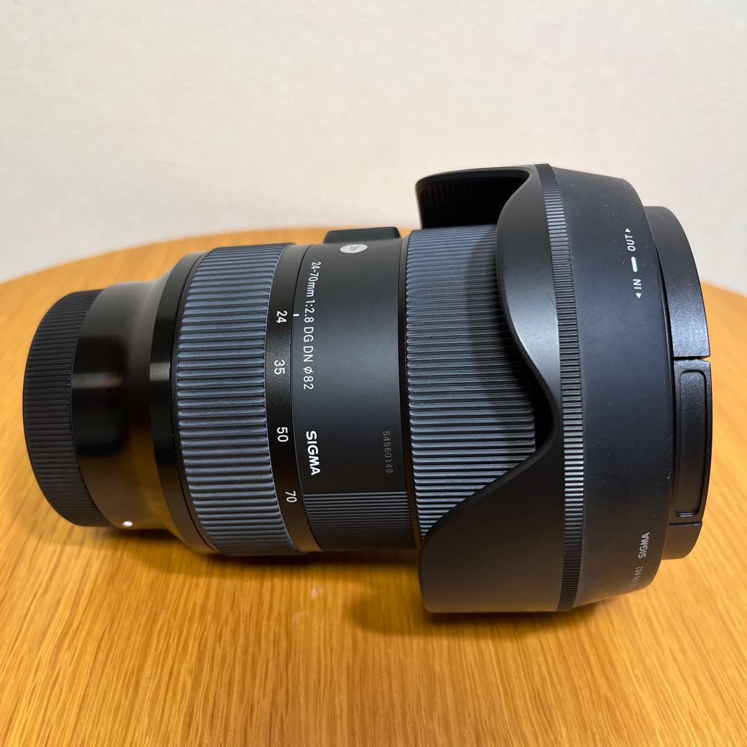 SIGMA 24-70mm F2.8 DG DN Lマウントとフィルターおまけ