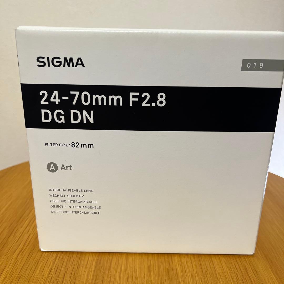 SIGMA 24-70mm F2.8 DG DN Lマウントとフィルターおまけ