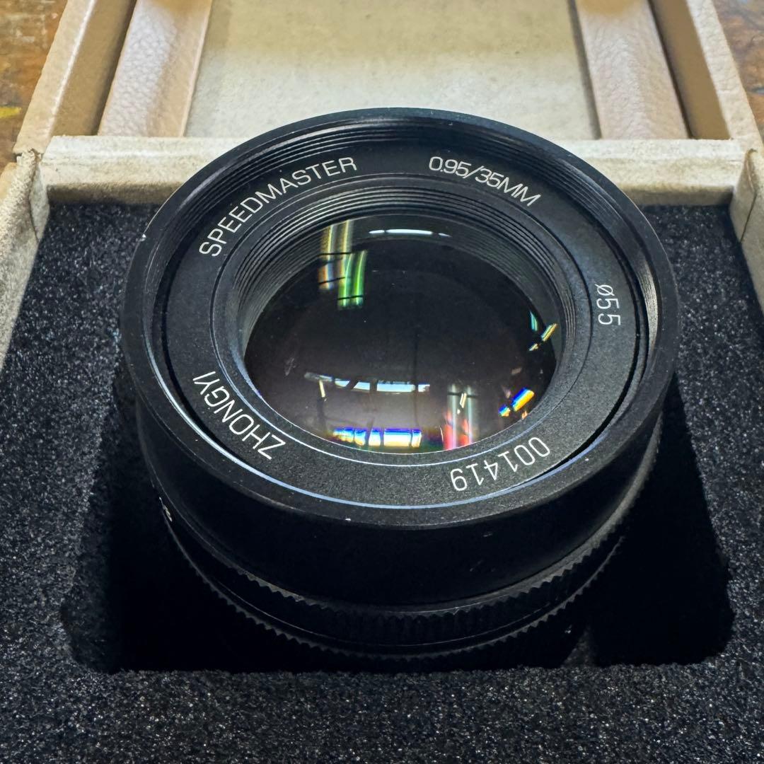 中一光学 35mm f0.95 Xmount レンズ