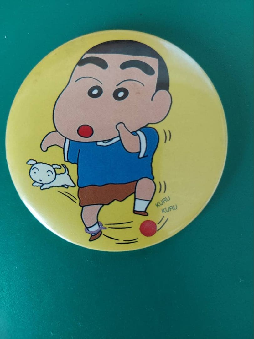 【昭和レトロ】クレヨンしんちゃん 缶バッジ　缶バッチ