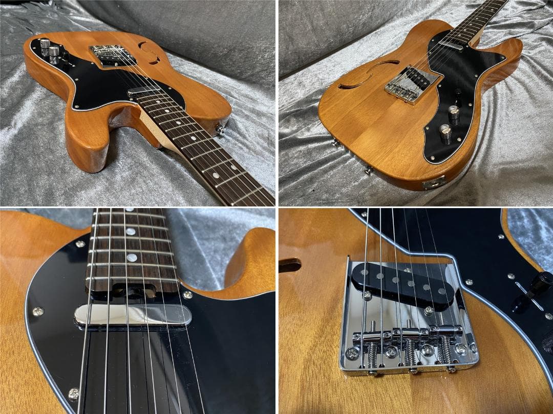 美品 限定生産モデル Schecter OL-PT-TH ホロウボディ