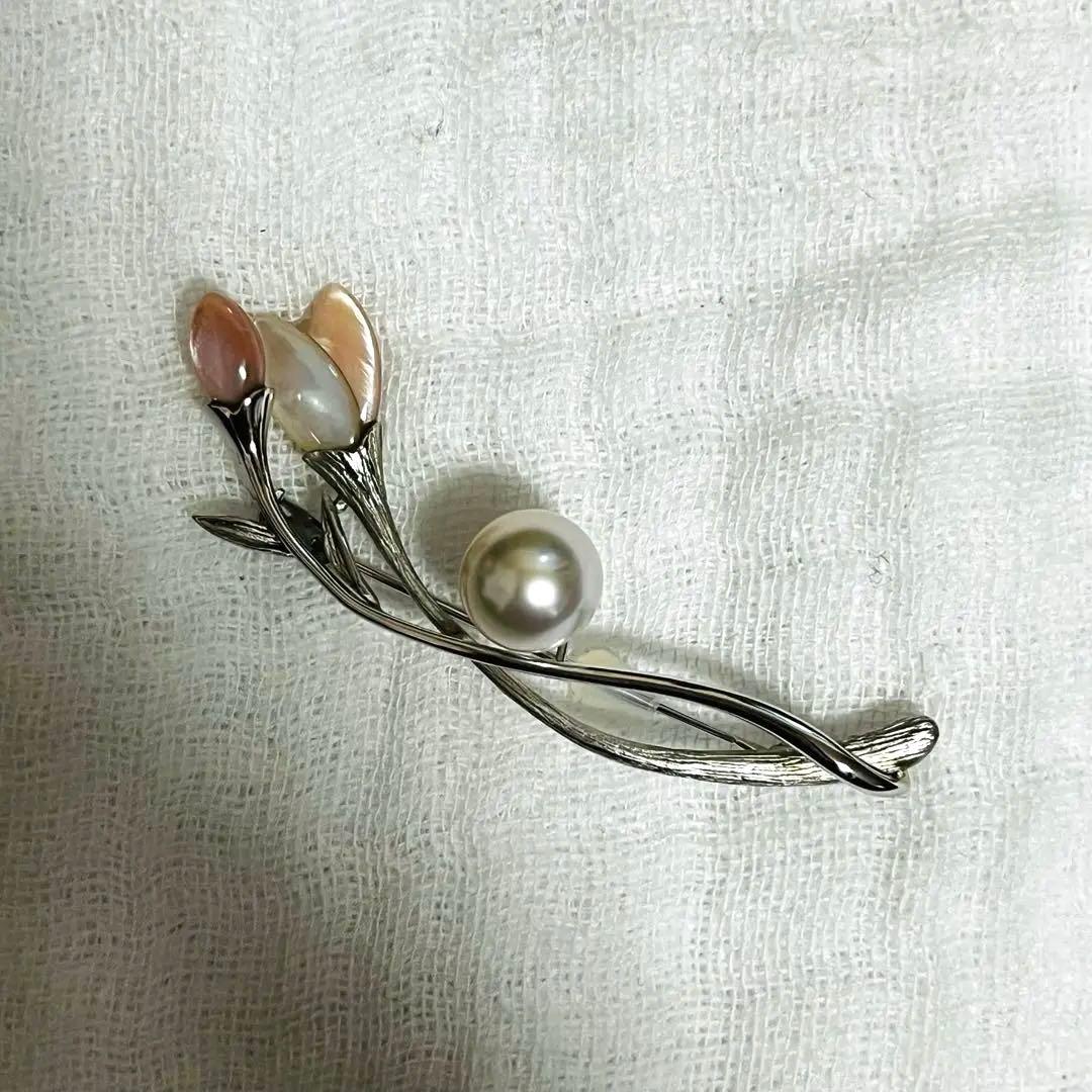 Jewel Senga 花モチーフブローチ