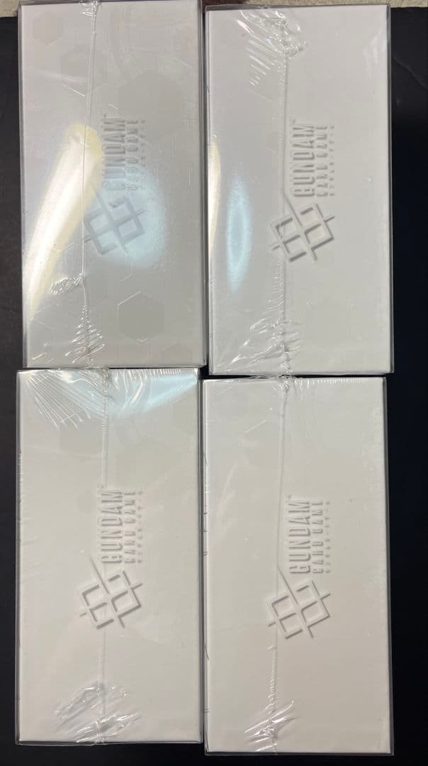 ガンダムカードゲーム　リミテッドBOX Ver.β 4BOX 未開封