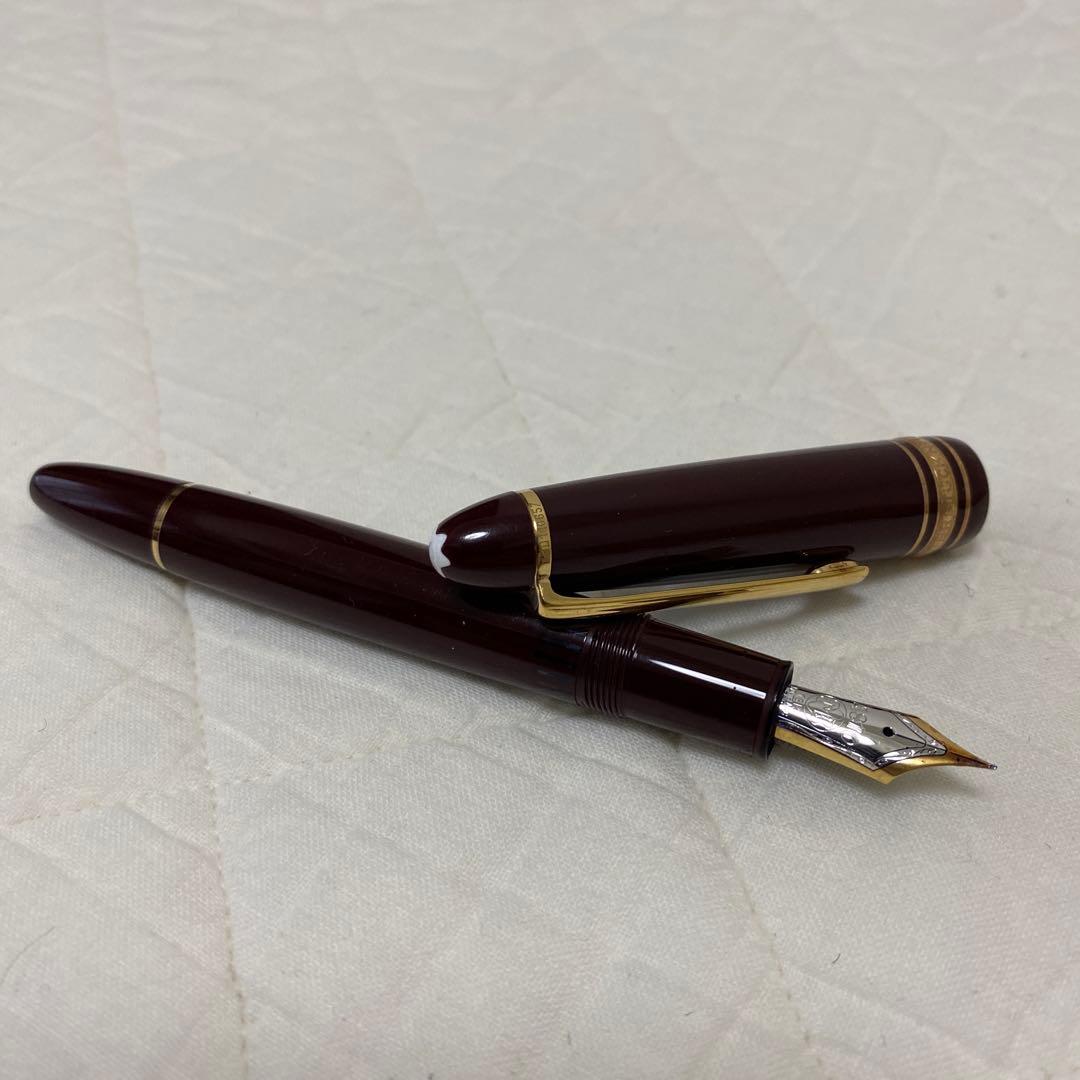 モンブラン 万年筆 146 ボルドー色