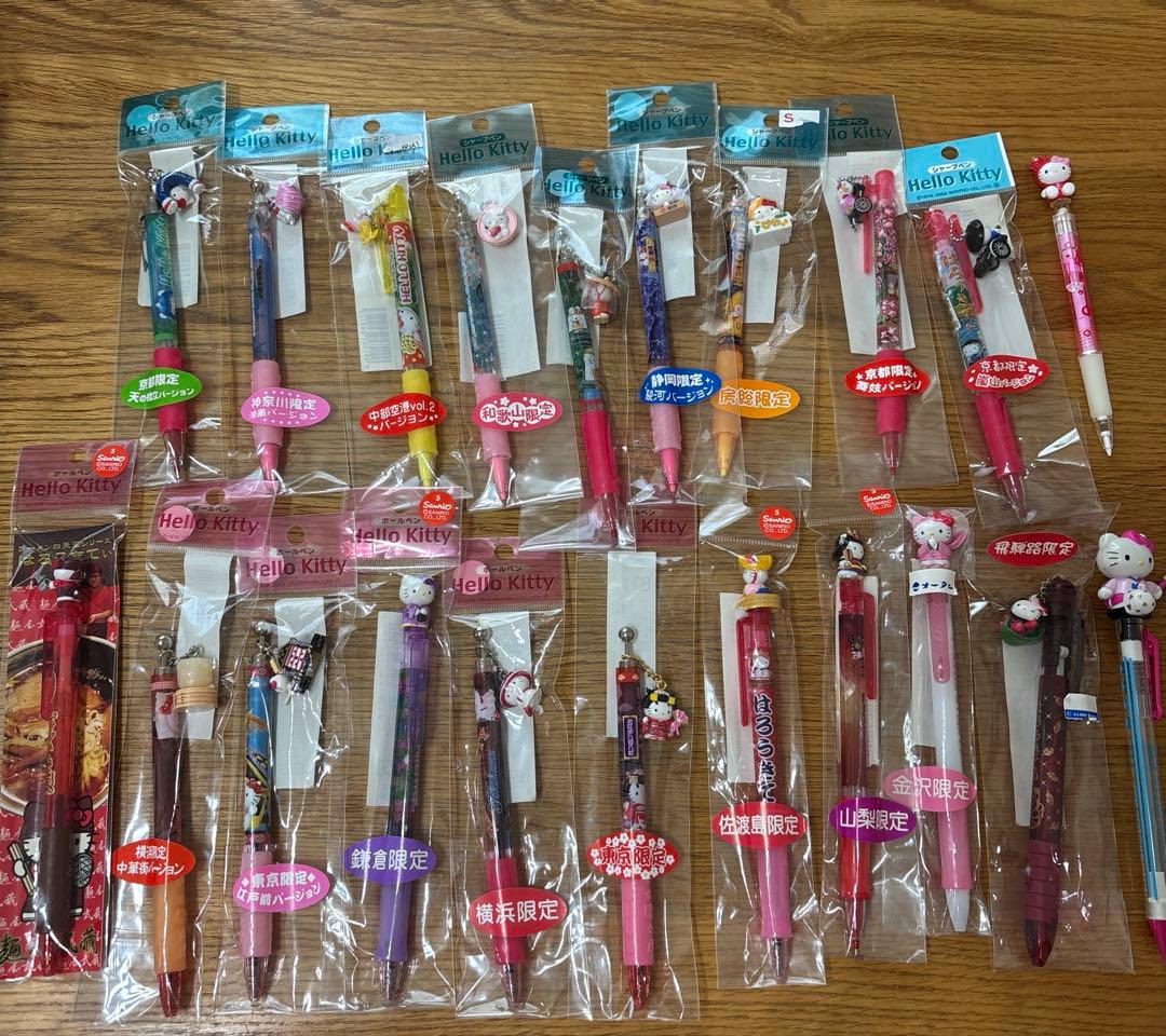 キティ　シャーペン　シャープペン　ボールペン　まとめ売り　ご当地　サッカー