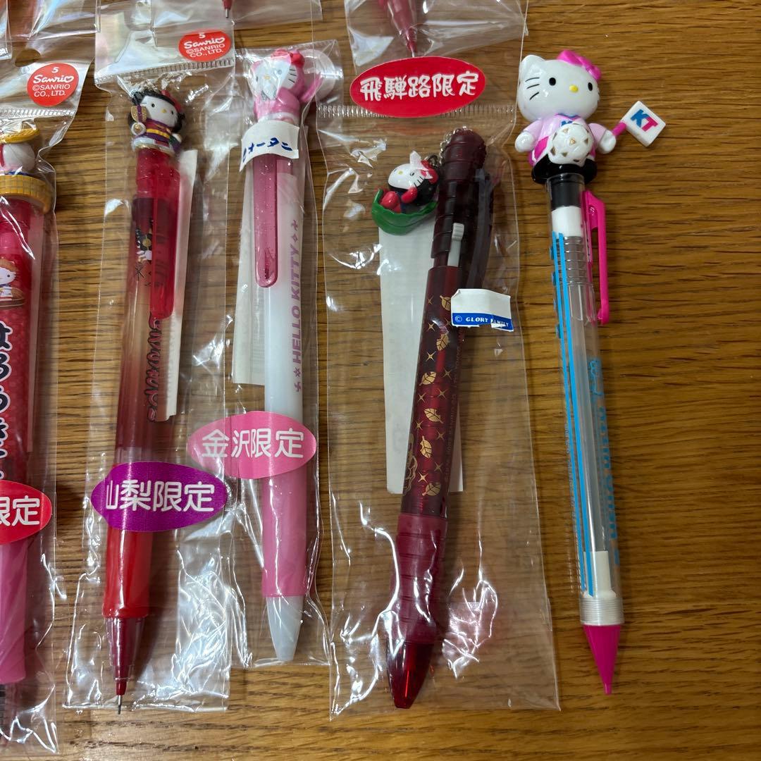 キティ　シャーペン　シャープペン　ボールペン　まとめ売り　ご当地　サッカー