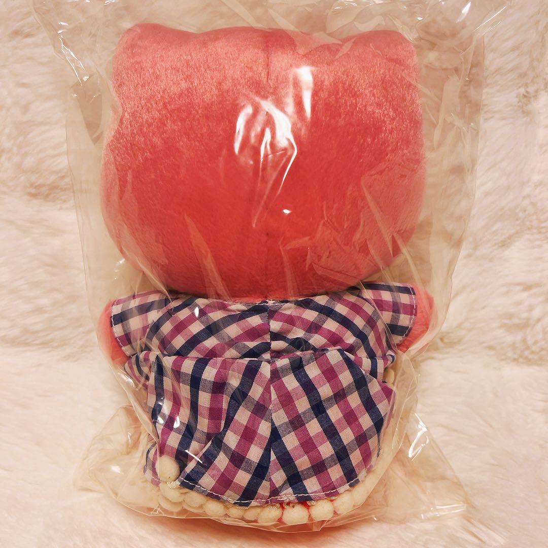 希少レア　ハローキティ　ピンクキティ　ぬいぐるみ　2005 平成レトロ　チェック