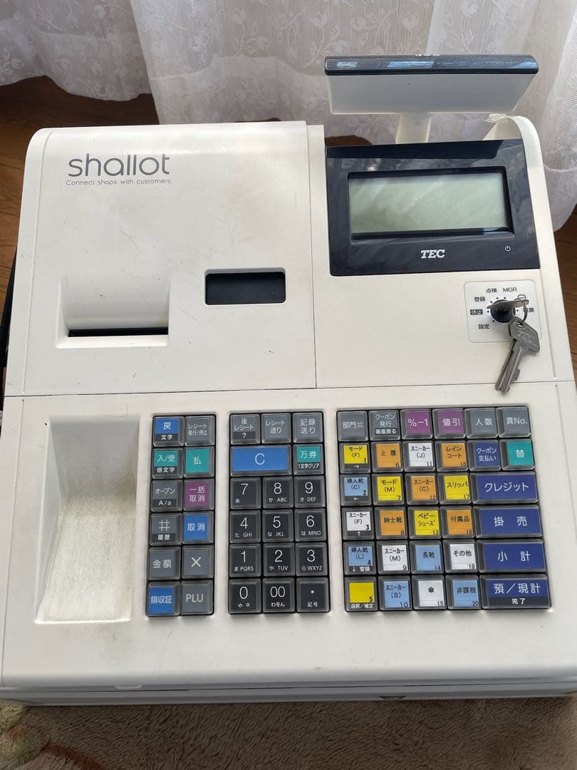 東芝テック　レジスタ　初期設定済み