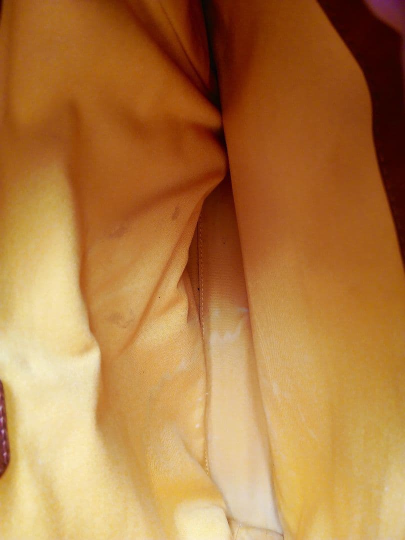 ブラウンレザー ビジネスバッグ ハンドル付き