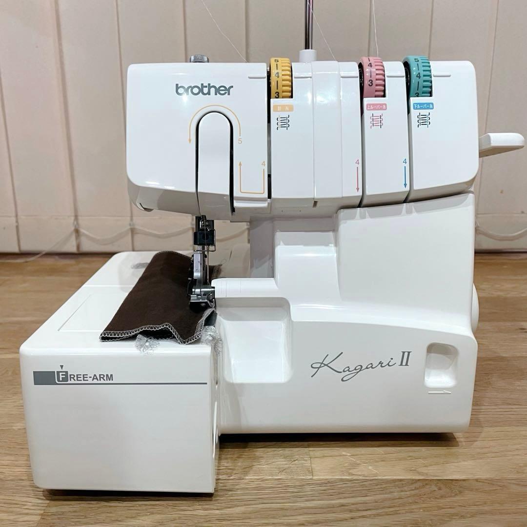 【美品】brother ロックミシン ホームロック かがり II L0237