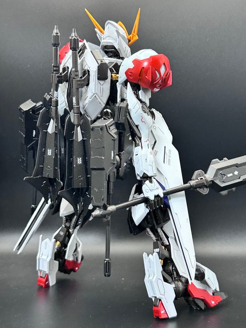 MG ガンダムバルバトスルプス　全塗装済み完成品マント鉄血のオルフェンズ