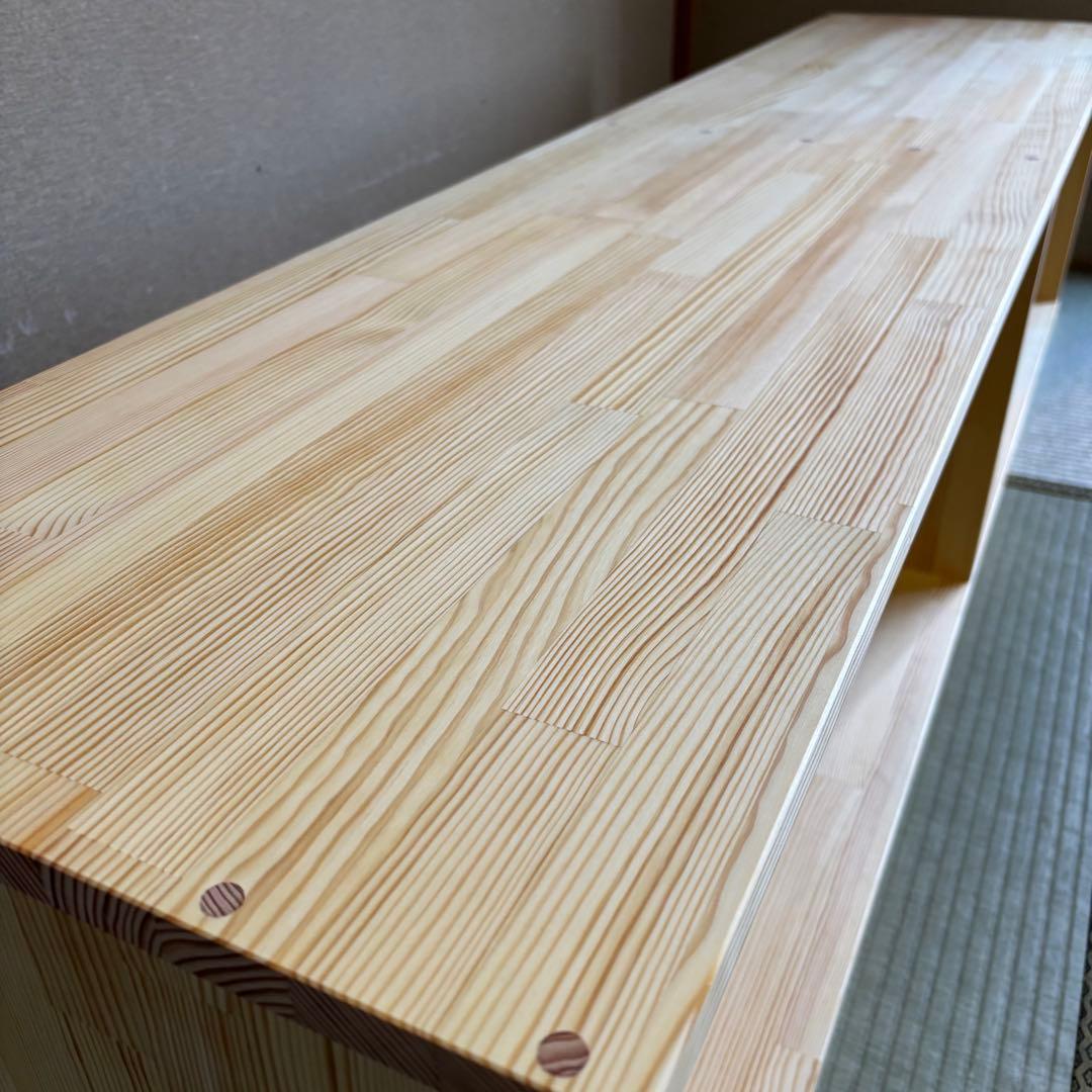 ハンドメイド　脚付き格子棚・ラック　オーダー受け付けます。