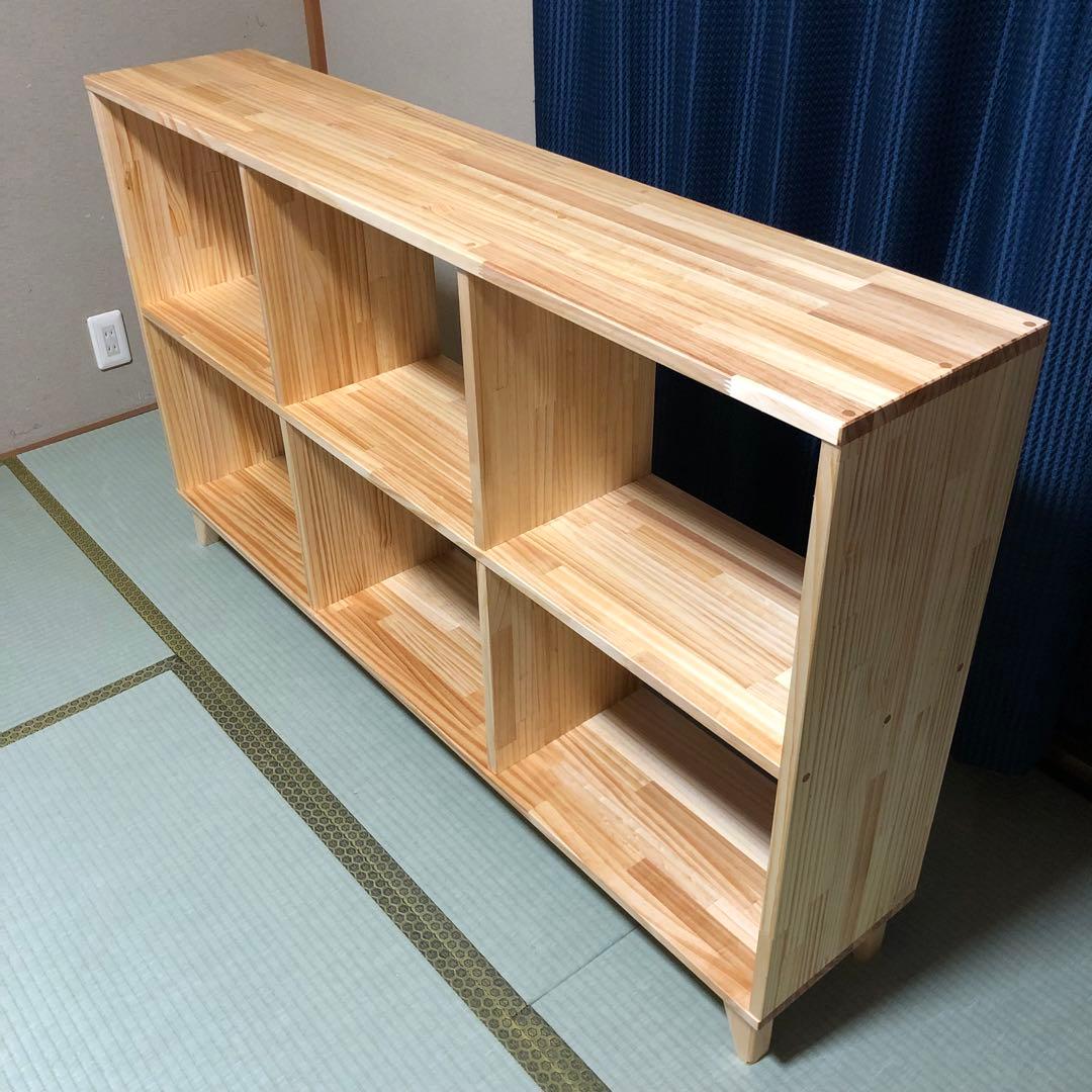 ハンドメイド　脚付き格子棚・ラック　オーダー受け付けます。