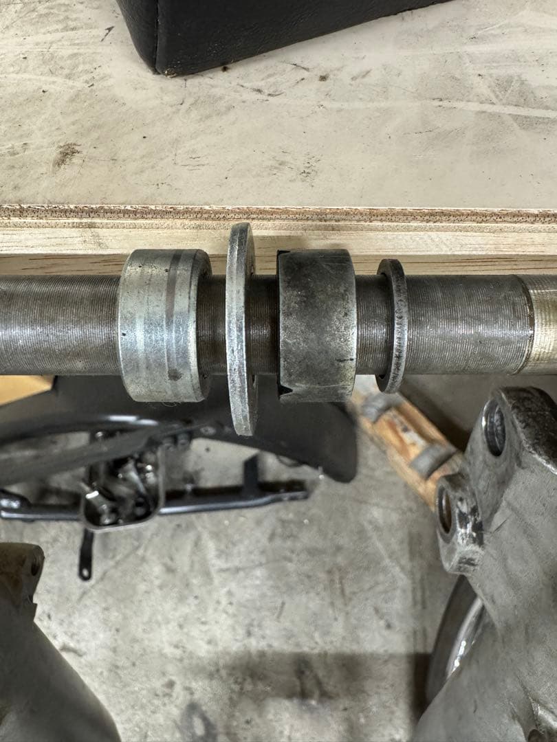 ハーレー　ショベル　フロントフォーク　ロングフォーク