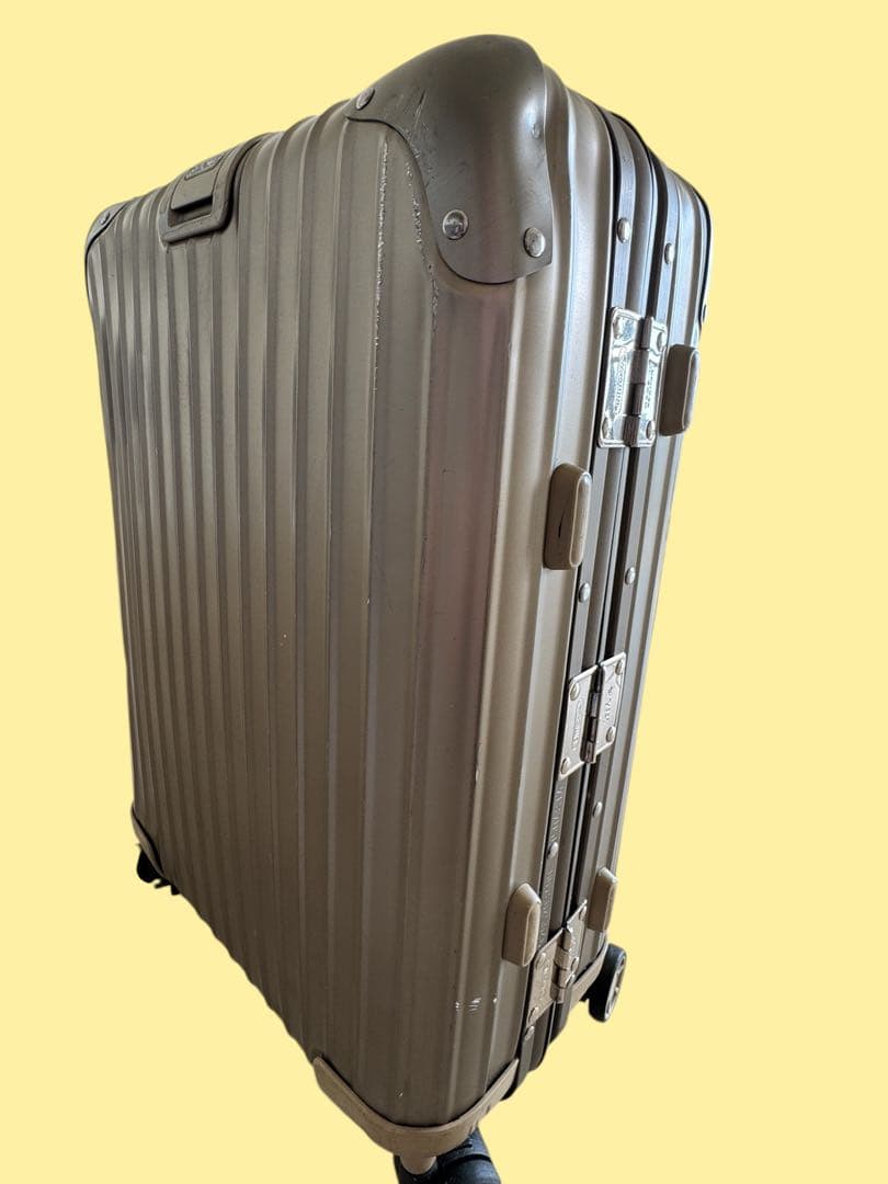 RIMOWA リモワ トパーズプレミアム アルミスーツケース 32L ゴールド