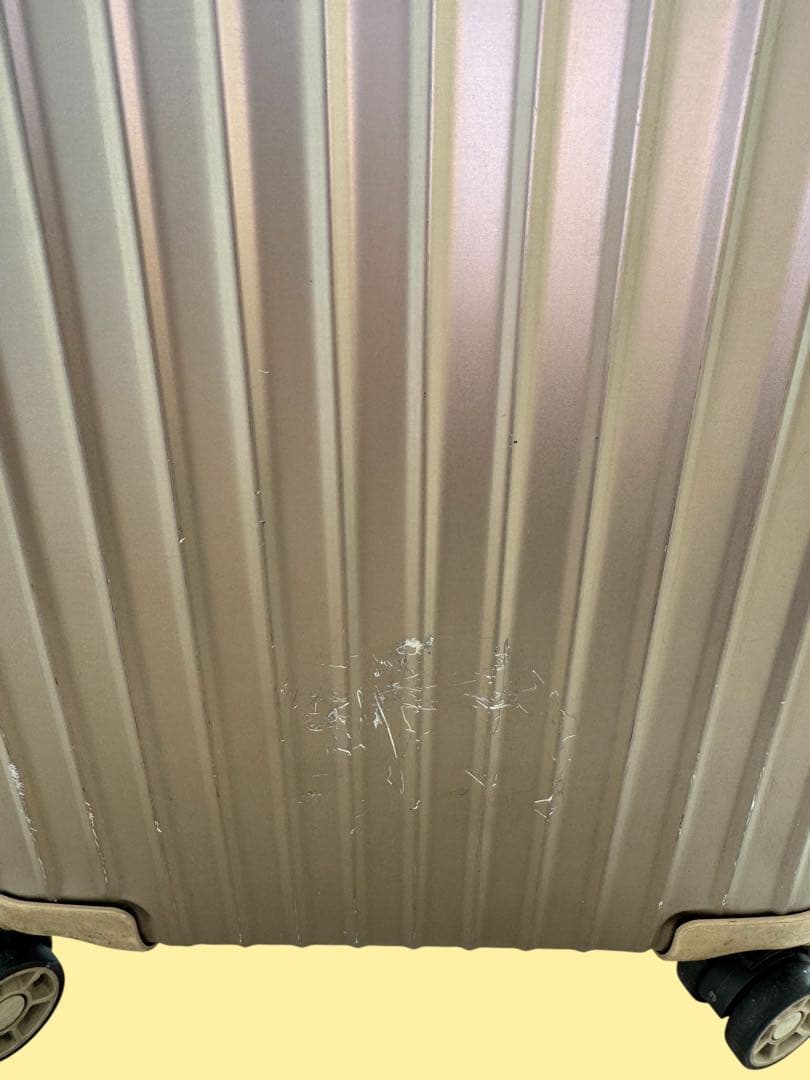 RIMOWA リモワ トパーズプレミアム アルミスーツケース 32L ゴールド