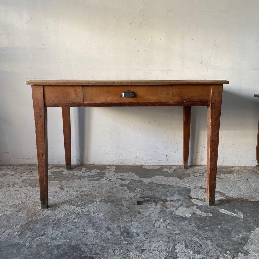 年末・年始SALE ビンテージ　ドロワーデスク　ドロワーダイニングテーブル