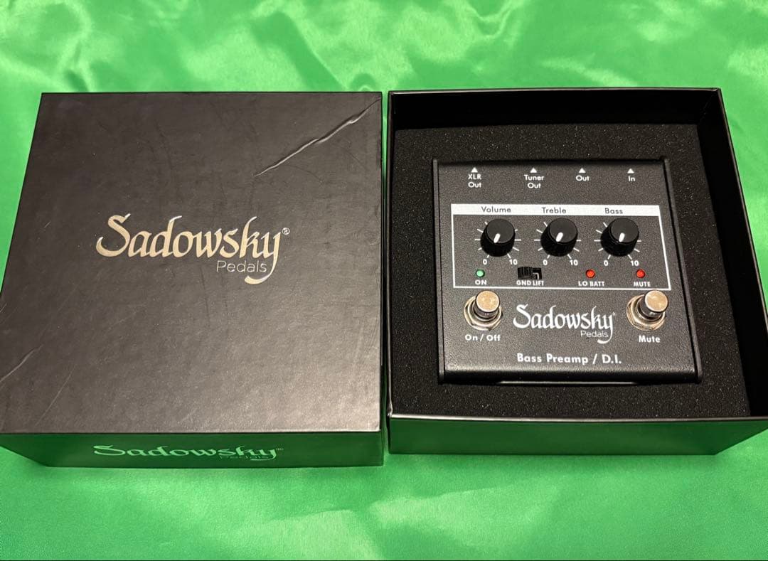 【超美品】Sadowsky Pedals Bass Preamp / D.I.