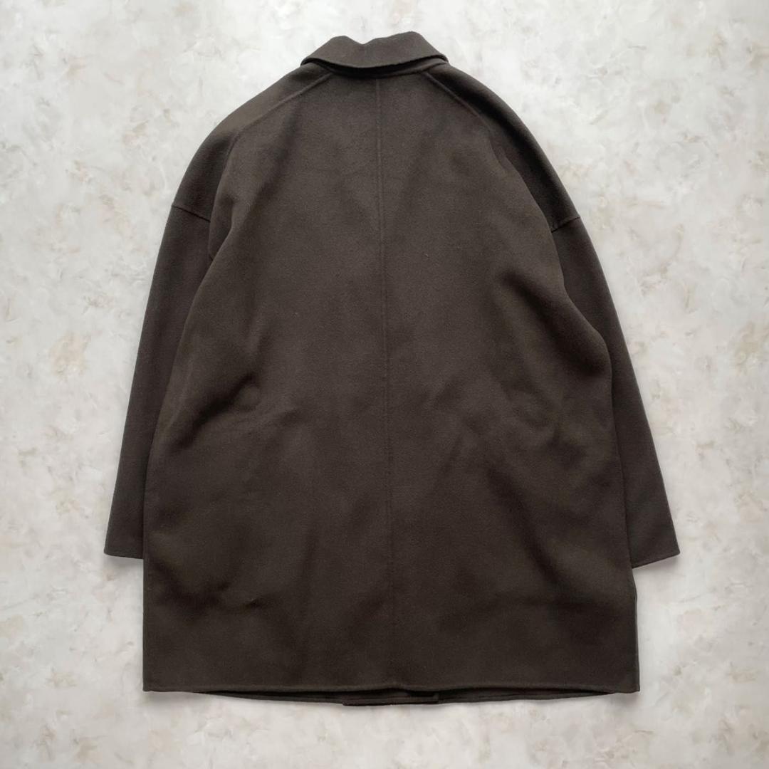 FRAMeWORK ハミルトンリバーコート ダブルフェイス　カーキ 36