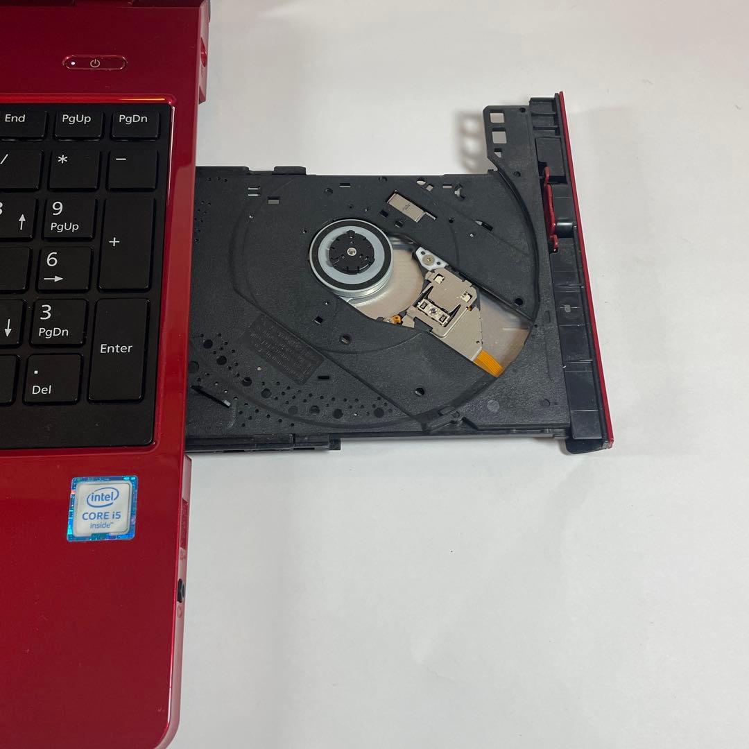 【美品】富士通☆LIFEBOOK☆レッド☆SSD搭載サクサク☆カメラ付き