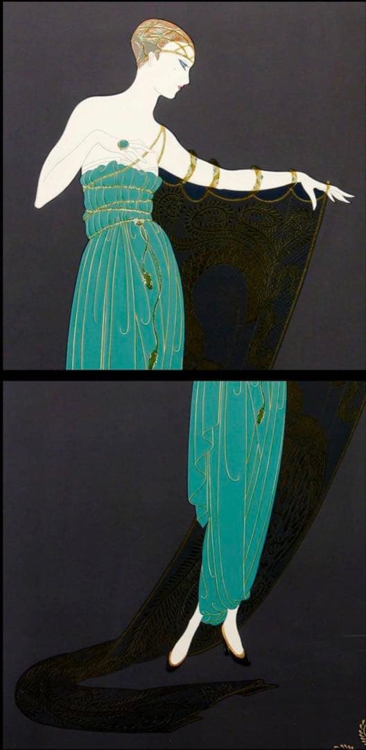 ★美品　真作保証★定価180万円★エルテ ★エメラルドナイト