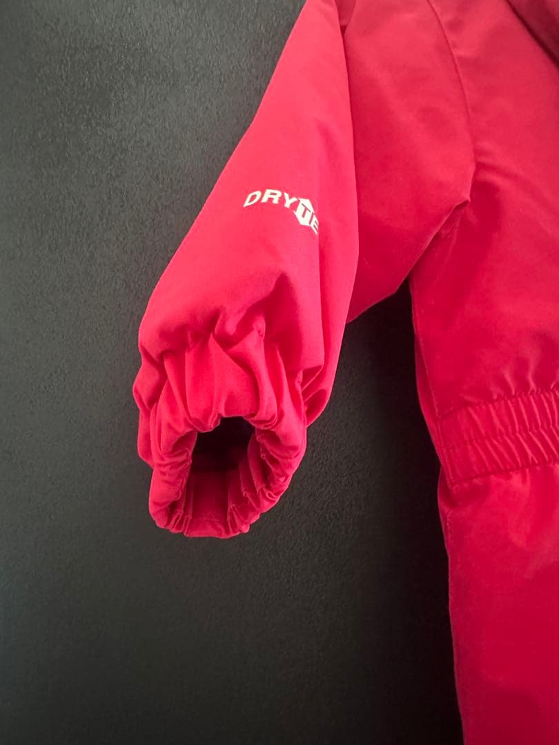 mont-bell ベビーアウター ピンク 80 パウダー カバーオール