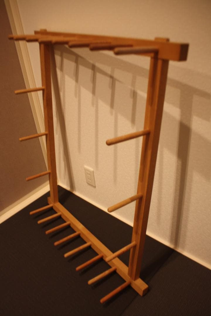 木製　整経台　ワーピングボード★組立式★美品