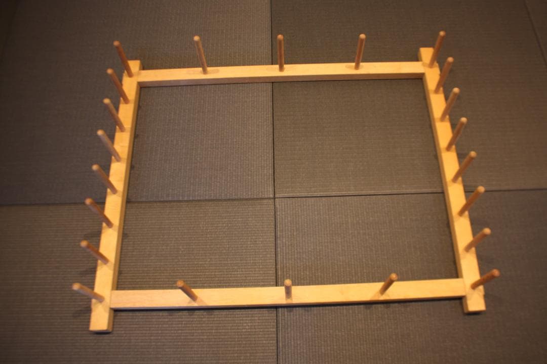 木製　整経台　ワーピングボード★組立式★美品