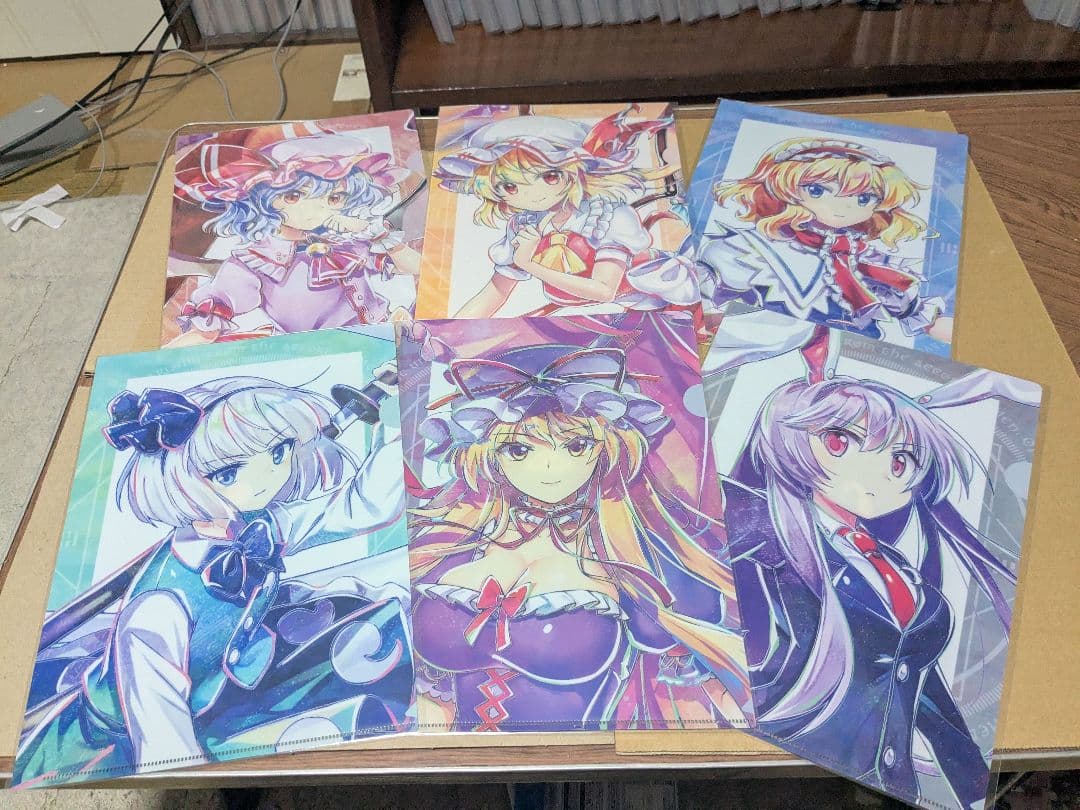 激レア東方LostWord＆Ani-Art A4クリアファイル全種類セット