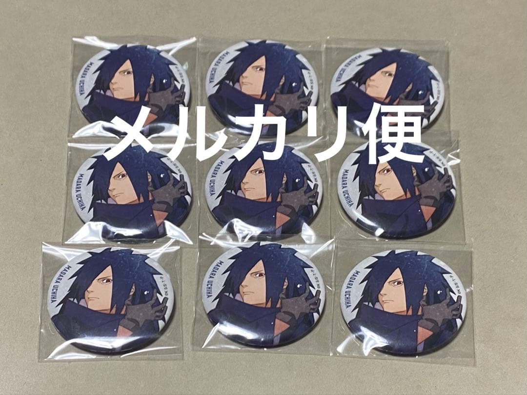 NARUTO ベースヤードトーキョー マダラ 缶バッジ