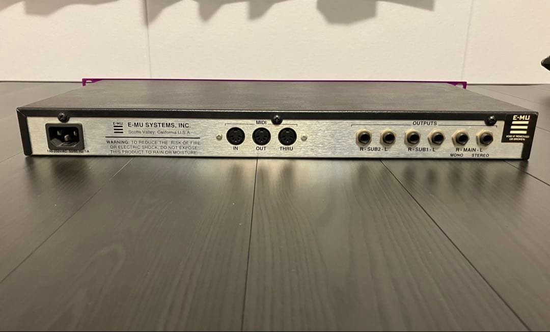 【ヴィンテージ名機】 E-MU PLANET PHATT (動作確認済み)