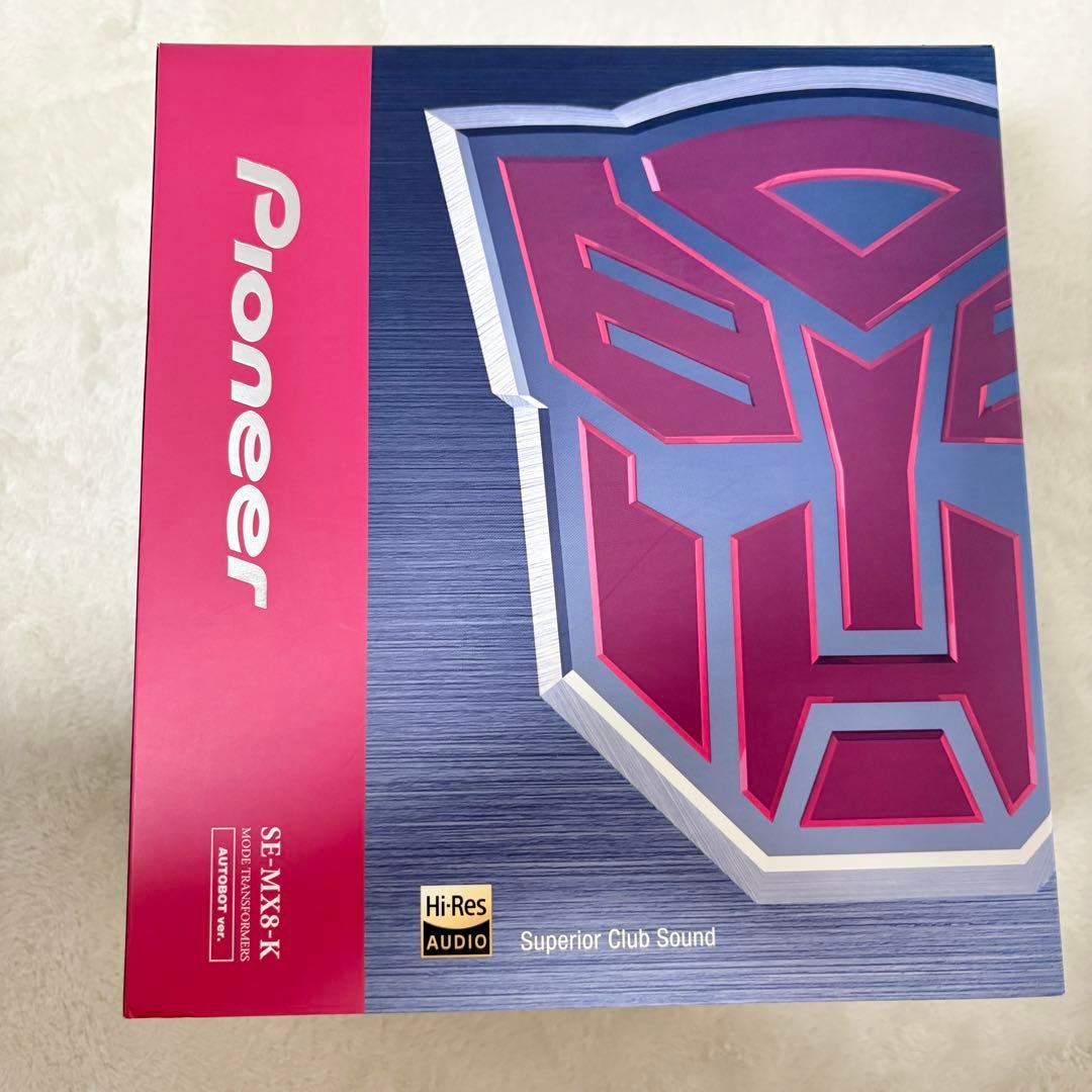 Pioneer SE-MX8-K ヘッドホン トランスフォーマーコラボ ケース