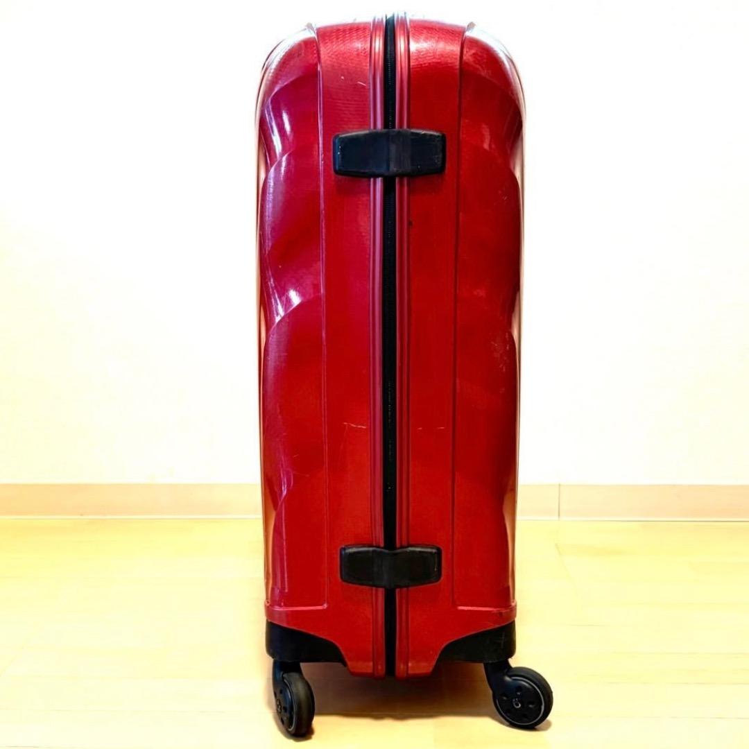 【超軽量】サムソナイト コスモライト赤い68L 定価6万以上4〜7泊用 4輪