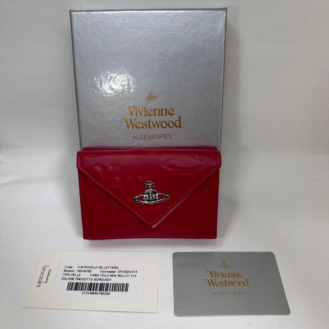 【新品！希少】ヴィヴィアンウエストウッド 三つ折り財布