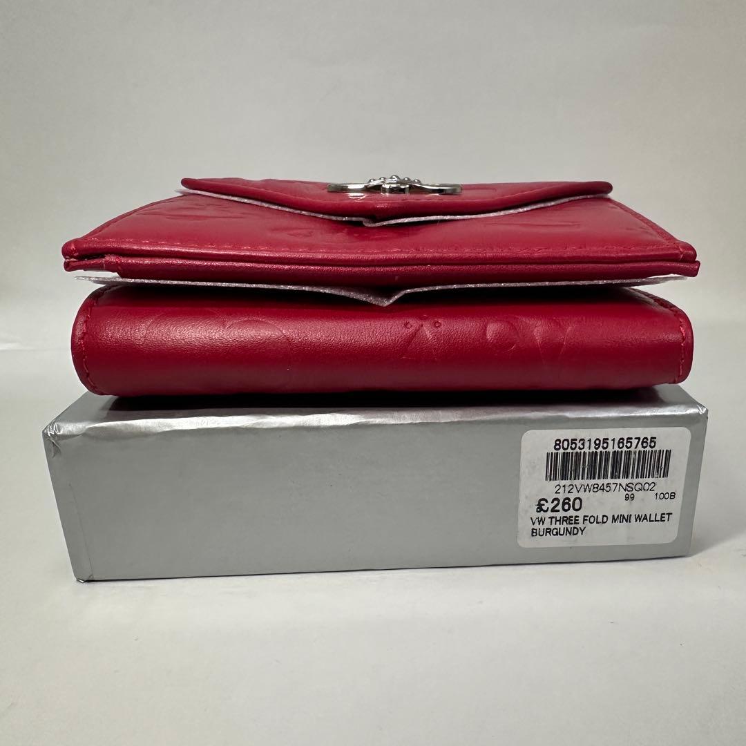 【新品！希少】ヴィヴィアンウエストウッド 三つ折り財布